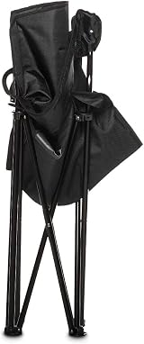 Amazon Basics Comfortable Heavy Duty Portable Camping Chair XL with 4-Can Cooler view 8