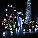 Impress Life Christmas Tree Decoration String Lights, Snowman 10 ft Silver Wire 40 LEDs with Remote & Timer for Indoor and Covered Outdoor, Fireplace Mantel Wreath Garland Home Bedroom Winter Ornament