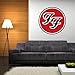Foo Fighters american rock Wall Graphic Decal Sticker 22" x 22"