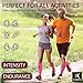 Rymora Compression Socks for Women & Men Circulation - Pink, Small - Knee High Shin Splint Support Sock - Sports, Running, Cycling, Work, Pregnancy