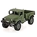Goolsky Heng Long 3853A 1/16 2.4G 4WD Off-Road RC Military Truck Rock Crawler Army Car (Green)