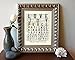 Love Joy Peace Patience, Fruit of the Spirit, Galatians 5:22-23 Christian Unframed Reproduction Art Print, Vintage Bible Verse Scripture Wall and Home Decor Poster, Inspirational Gift, 8x10 inches