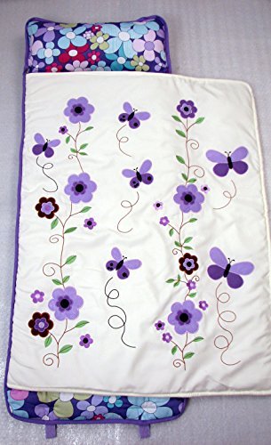 SoHo Nap Mat , Lavender Flowers(All Hand Embroidery)