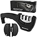 Kitchen Knife Sharpener, Best Knife Sharpening Kit for Steak Kitchen Knives | Keep your Knife Sharp with Chefs Knife Sharpener by Gadgetiny