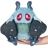Squishable - Mini Haunted Baby Mothman - Mothman Collection - 9 in - Soft Toy Collectible Stuffed Animal - Wing Magnets