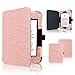 ACdream Nook GlowLight 3 Case, Folio Premium Leather Ereader Cover Case for Barnes & Noble Nook GlowLight 3 (2017 Release), (Rose Gold Star of Paris)