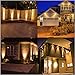 Mlambert 12 Pack MR16 LED Bulbs 50W Halogen Equivalent, GU5.3 Base, 2700K Warm White, 5W MR16 12V Spotlight Bulb, Non-Dimmable,35 Degree Beam Angle for Landscape, Recessed, Track Lighting