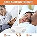 Snoring Solution, Anti Snoring Devices Snore Stopper, Stop Snoring, Best Airing Air Purifier Nose Vents Nasal Dilator, to Give You a Good Night's Sleep White Color … (white)