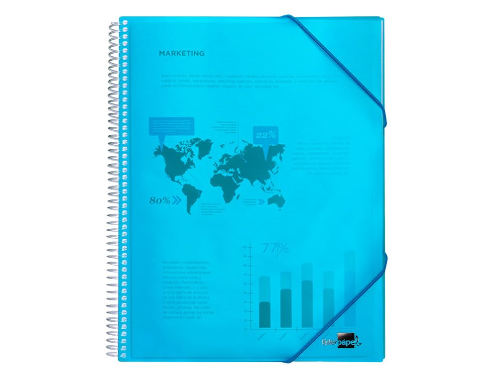 Liderpapel EC05 Folder A4 Blue