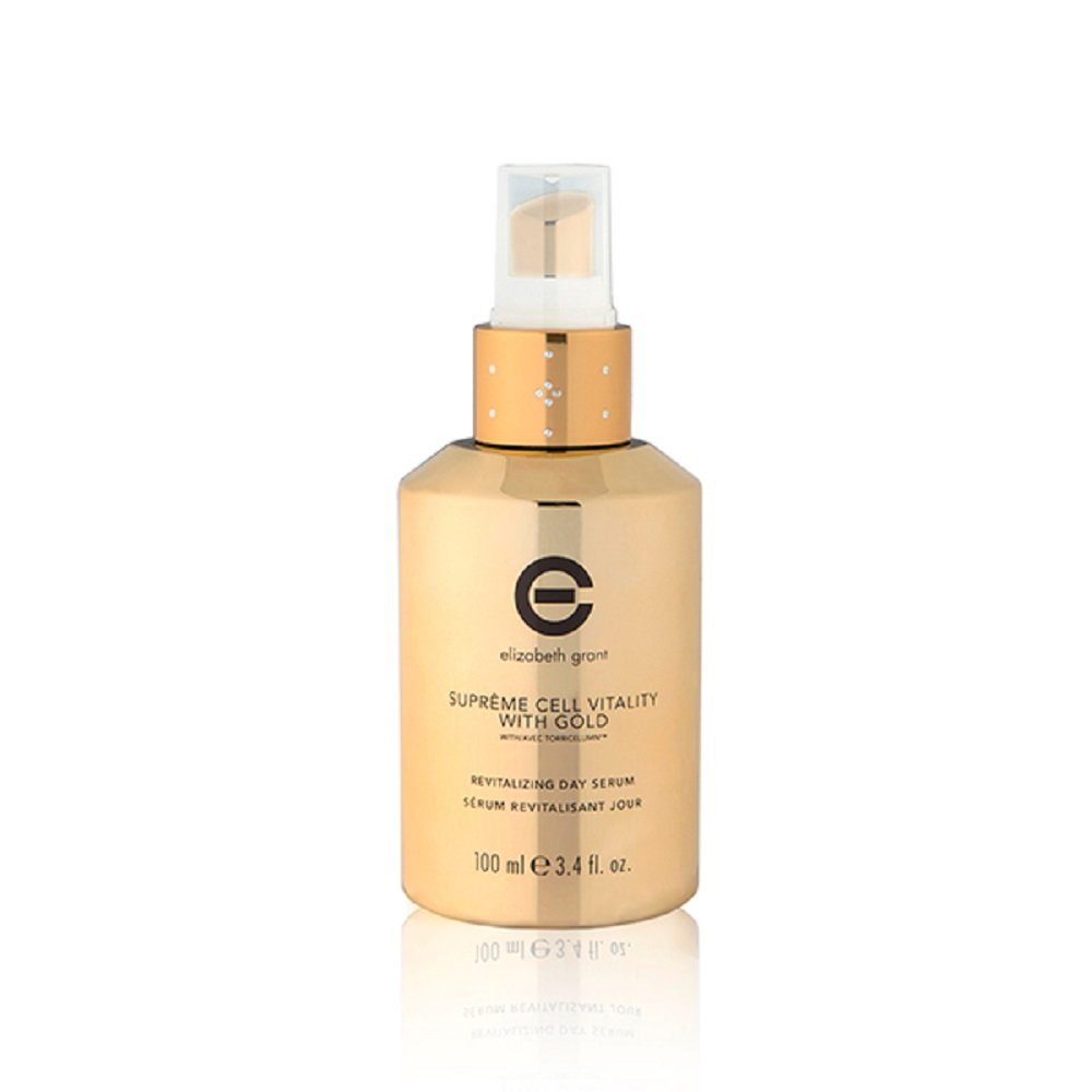 Elizabeth Grant Supreme Cell Vitality Revitalising Day Serum with Gold 100ml Amazon.co.uk Beauty