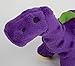 goDog Just For Me Bruto with Chew Guard Technology Plush Dog Toy, Purple primary