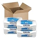 Cottonelle Fresh Care Flushable Cleansing Cloths Refillable Tub (Pack of 4)