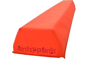 ANTSY PANTS Balance Beam – Portable Gymnastics Beam, Gymnastics Equipment for Home with Anti-Slip Base, Lightweight/Extra Firm, Holds Up to 200lbs, Toddler to Adult Age