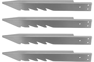 FABULETTA Galvanised Steel Ground Anchors for Swings, Outdoor Swing Fixings & Garden Structures – Pack of 4 with 12 Screws, 4