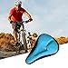 [SALE]Bike Saddle Cover/Bicycle Seat Cover,ViMall Unisex Comfortable Silicone&Memory Foam Pad Soft Gel Relief Cycling Bicycle Bike Saddle Seat Cushion Pad Cover for Mountain/Road Biking&Ride (Blue)