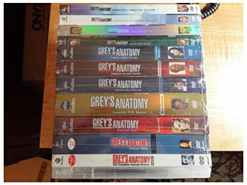 Greys Anatomy Complete Series: SEASONS 1-12, DVDs