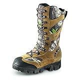 Guide Gear Giant Timber II Men's 1400 Gram Insulated Waterproof Hunting Boots Mossy Oak