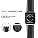 Benuo Leather Band for Apple Watch 44mm 42mm, [Vintage Series] Premium Genuine Leather Strap for Apple Watch Series 4/ 3/ 2/ 1/Edition/Sport, Classic Replacement with Secure Buckle