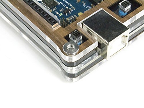 Arduino 101 Zebra Walnut Case for Official Intel Arduino 101 ~ C4Labs