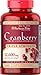 Puritans Pride Triple Strength Cranberry Fruit Concentrate 12,600 Mg, 200 Count