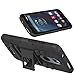 LK Heavy Duty Armor Holster Defender Full Body Protective Hybrid Case with Belt Clip for Motorola Droid Turbo 2