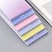 Gradient Colors Sticky Notes Self-Sticky Memo Pad, 6 Pads, 40 Sheets/Pad