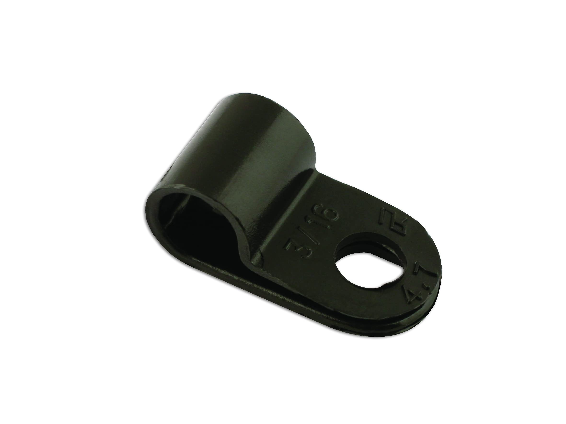 Connect 30353 Black Nylon P-Clip 12.0mm 100pc