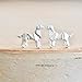 Origami Dog Earrings in Sterling Silver 925 - Jamber Jewels