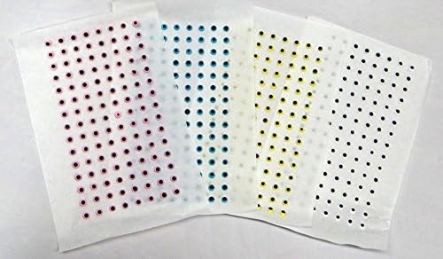 Blue, Pink, Yellow Edible Icing Royal Eyes Cake Candy Cookie Decorations 3/16" 120 count (Blue)