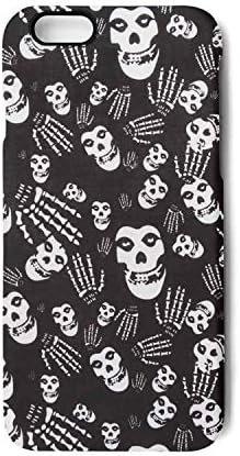 Skull Misfits Ghost Punk Gothic Phone Case for iPhone 7 iPhone 8 Dual Layer Protection TPU Anti-Fingerprint Anti-Scratch Fashionable Glossy Soft Anti Slip Thin Shockproof Slim