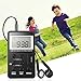AM FM Pocket Radio, Portable Digital Tuning AM / FM Stereo Radio Clock Function with Earphone By Mesuvida