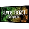 STR-169120 Silver Ticket 120" Diagonal 16:9 4K Ultra HD Ready HDTV (6 Piece Fixed Frame) Projector Screen White Material