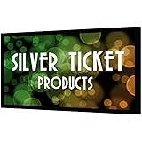 Silver Ticket Products STR Series 6 Piece Home Theater Fixed Frame 4K / 8K Ultra HD, HDTV, HDR & Active 3D Movie Projection S