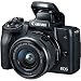 Canon EOS M50 Mirrorless Digital Camera (Black) with 15-45mm & 55-200mm STM Lens Kit with Premium Accessory Bundlethumb 1