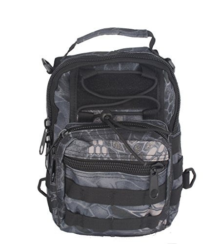 Innturt Tactical Sling Bag Assault Pack Gear Backpack (Python Black)