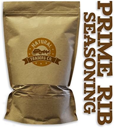 Natural Traders Prime Rib Seasoning - 8oz Package - Kosher, Non Gmo, Gluten Free