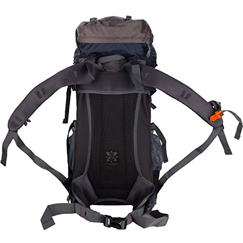 WASING 55L Internal Frame Backpack Hiking Backpacking Packs for Outdoor