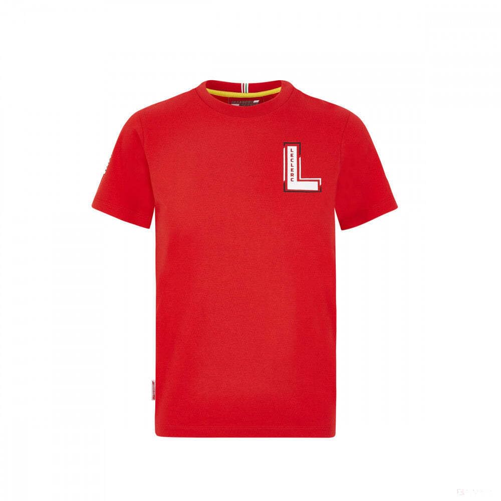 Scuderia Ferrari 2020 - Official Formula 1 Merchandise - Charles Leclerc T-Shirt Kids - Red - Cotton - 104