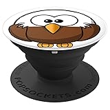 Angry Eagle Bird - PopSockets Grip and Stand for