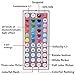 BEILAI RGB LED Strip Lights Kit, RGB LED Light Strip Waterproof SMD 5050 DC 12V Flexible Neon Tape 16.4 Ft (5M) 300leds with 44key Controller for Christmas Kitchen Party Indoor and Outdoor Decoration