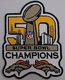 Super Bowl 50 Denver Broncos Champions Embroidered Patch