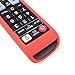 SIKAI Silicone Protective Case Cover for Samsung BN59-01178W AA59-00652A AA59-00594A RM-D1078 Universal Remote Shockproof Kids-Friendly Anti-Lost with Remote Loop (Red)