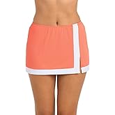 24th & Ocean Womens Swim Skort Swimsuit Bottom