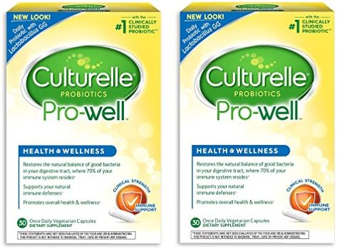 Culturelle Health &amp; Wellness pGLDSu Daily Immune Support Formula, One Per Day Dietary Supplement, 30 Count (Pack of 2)