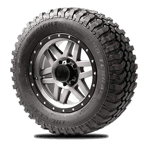 TreadWright CLAW M/T Tire - Remold USA - LT275/70R18E Premier Tread Wear