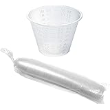 Dynarex Medicine Cups, 1 oz., Made with Translucent Plastic, For Measuring & Dispensing Liquid and Medication, Easy-to-Read C