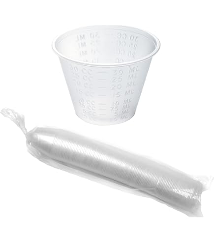 Amazon.com: 30ml Plastic Liquid Measuring Cups - Mini Clear Kitchen  Medicine Cups Transparent Labs Graduated Beakers Baking Cooking Home Lab  Measure Tool (10 Packs,1oz,Transparent): Home & Kitchen