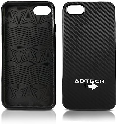 ABTech Ultimate iPhone7 / iPhone 8 Case: Premium Minimalist, Slim Fit, Anti-Scratch & Shock-Proof Protection Case/ Lightweight, Sturdy & Stylish w/Non-Slip Grip Sides (Black)