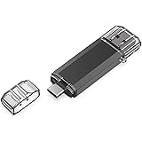 Vansuny 128GB Type C Flash Drive 2 in 1 OTG USB 3.0 + USB C Memory Stick with Keychain Dual Type C USB Thumb Drive Photo Stic