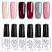 Sexy Mix Soak Off UV LED Gel Nail Polish Set Mixed 6 Colors 7ml #003